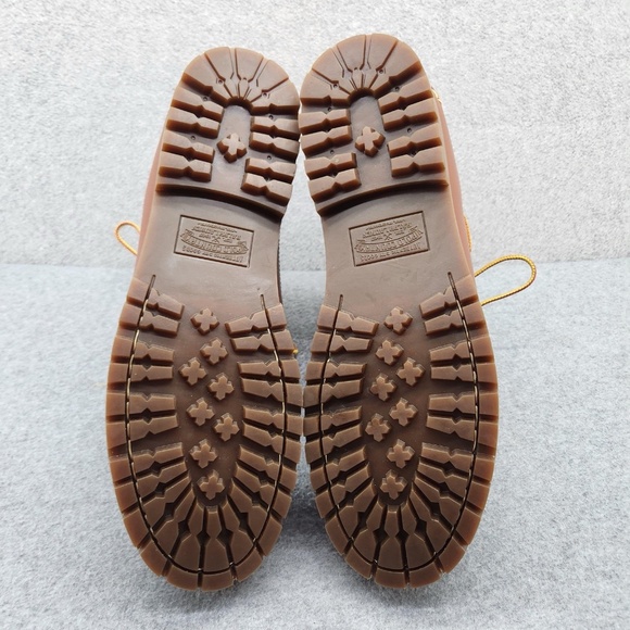 new men's 12 Polo Ralph Lauren Ranger Mid Boots Brown Horween Leather Moc Toe - Picture 6 of 9